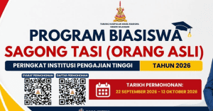 biasiswa sagong tasi