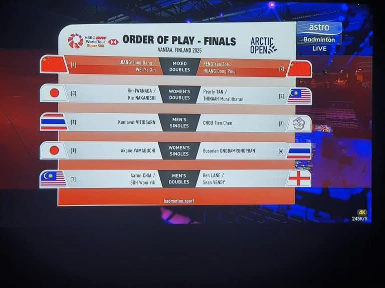 arctic open terbuka final