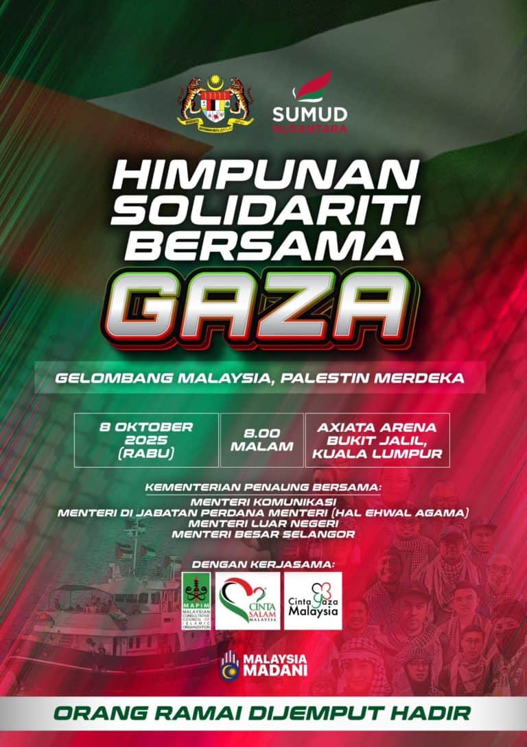 himpunan sumud nusantara solidariti gaza