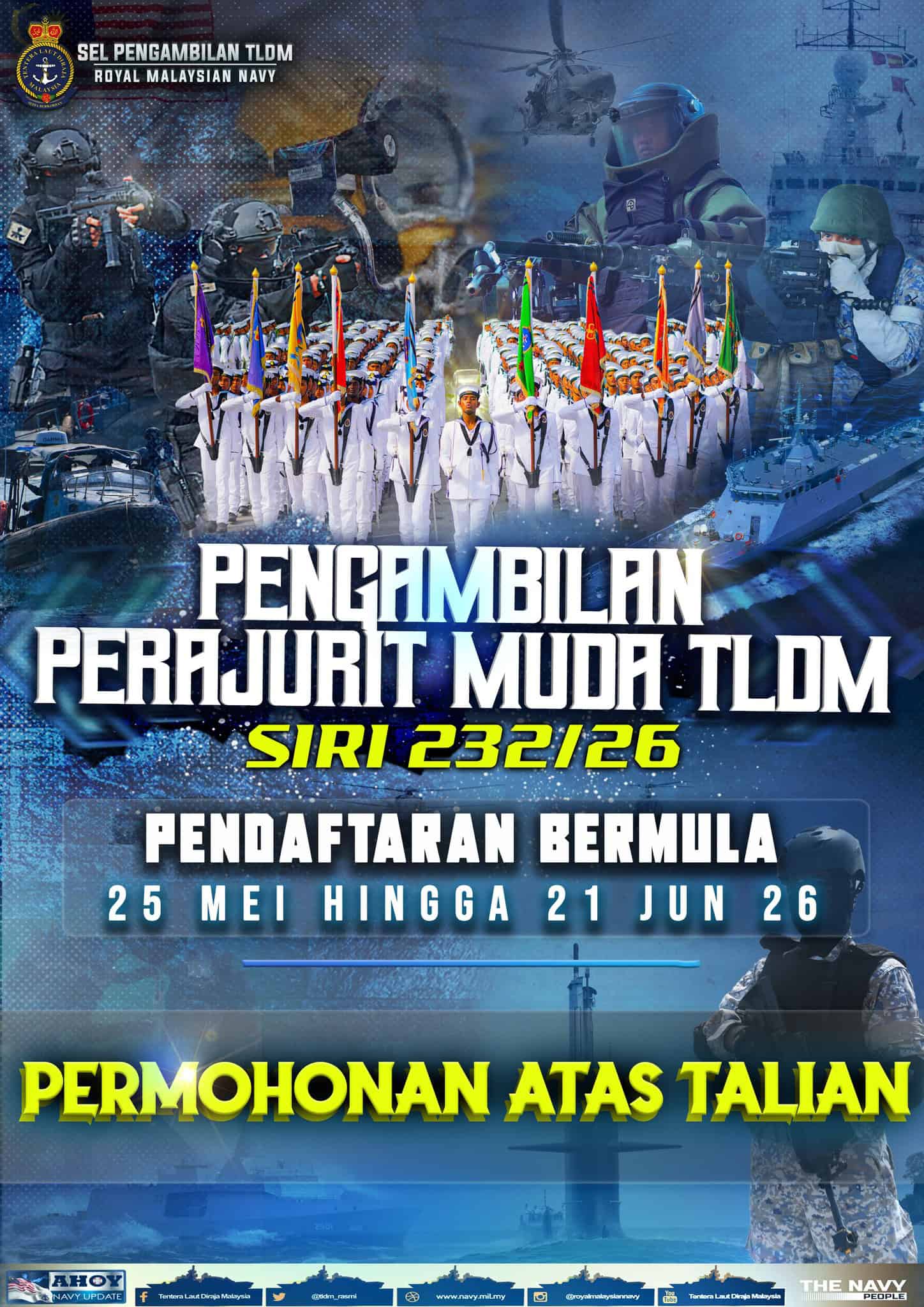 Pengambilan TLDM 2026 – Syarat & Cara Permohonan - Newswav