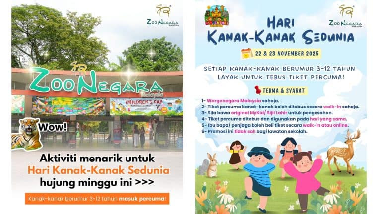 zoo negara tiket percuma