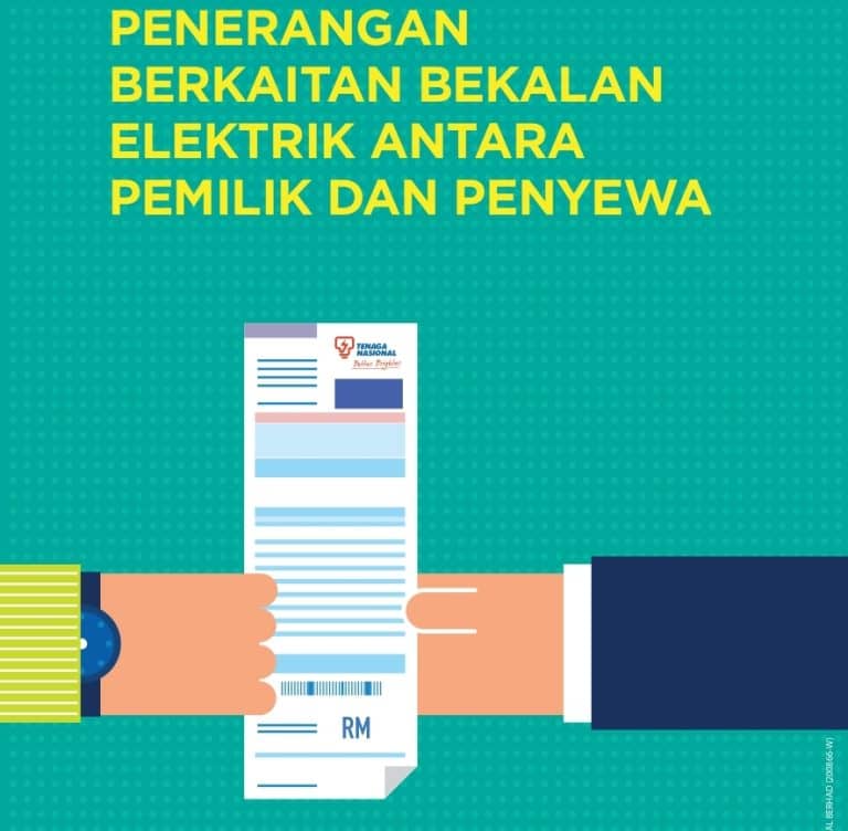 Cara Tukar Nama Penyewa Bil TNB