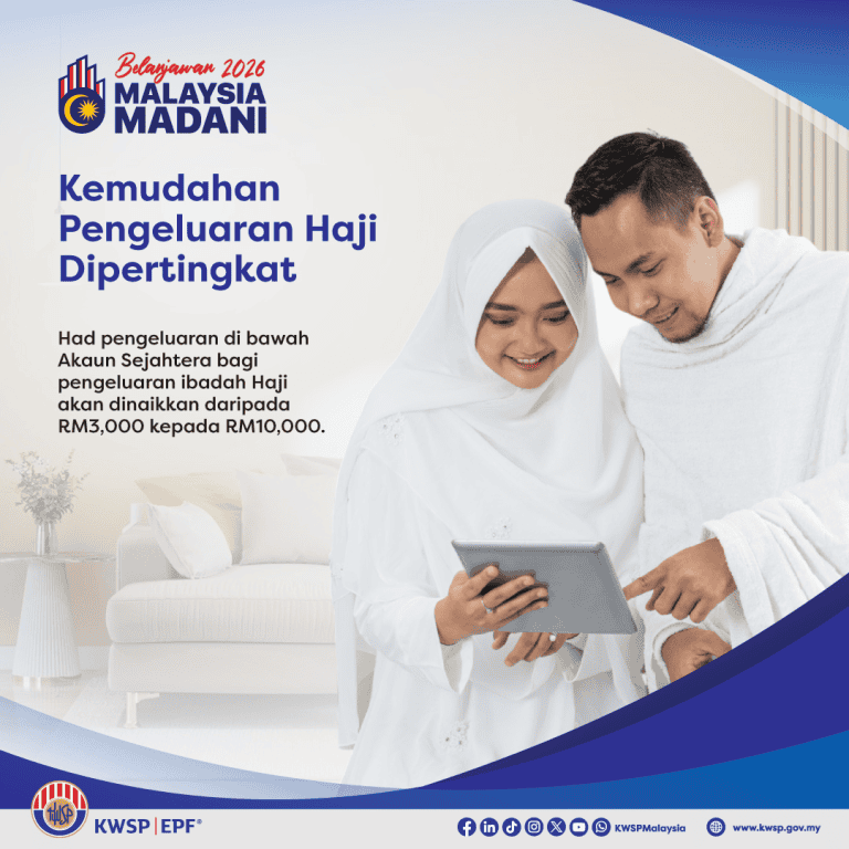 Pengeluaran Haji KWSP 2026 - Syarat & Cara Mohon