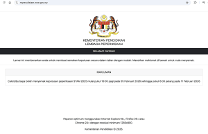 semakan keputusan stam 2026