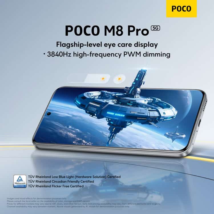 spesifikasi spesifikasi POCO M8 Pro 5G
