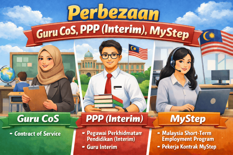 Perbezaan Guru CoS PPP (Interim) MyStep