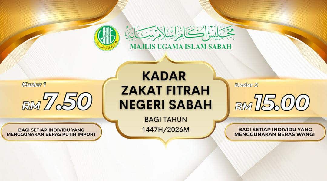 zakat fitrah sabah