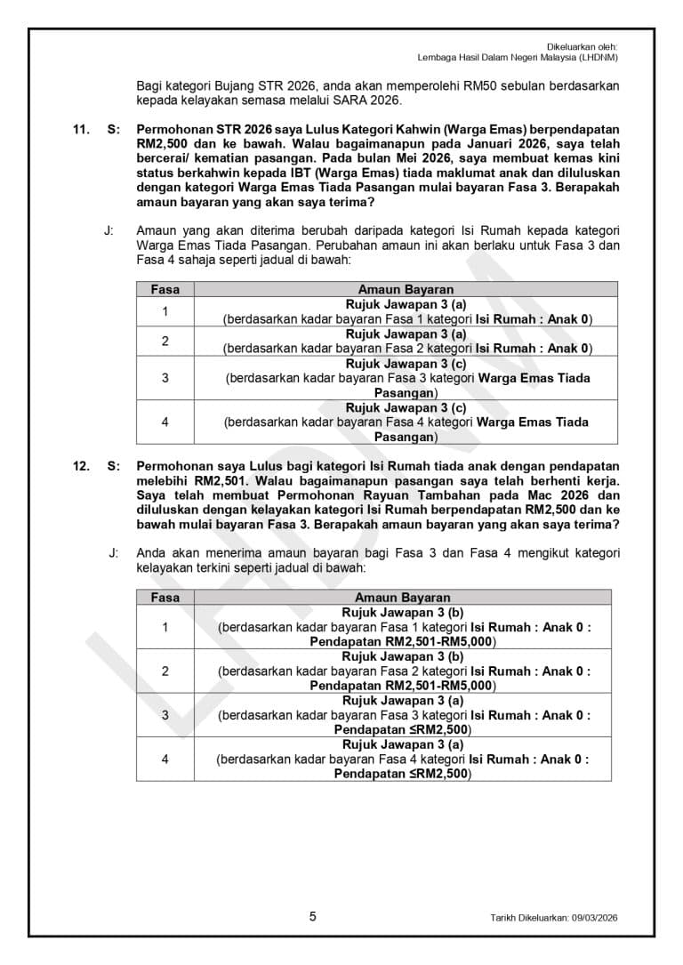 MySTR - Semakan Status STR 2026, Daftar, Login