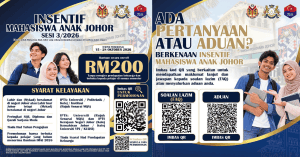 insentif mahasiswa anak johor