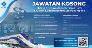 jawatan kosong ecrl