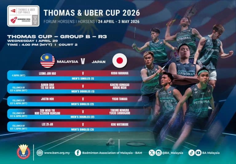 piala thomas malaysia