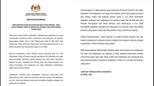 pertindihan cuti wesak