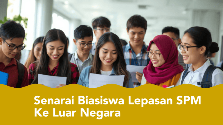 senarai biasiswa lepasan spm