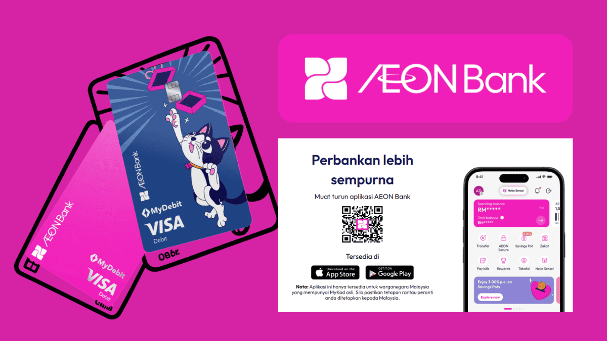 Kad Pink AEON Bank - Cara Mohon, Kegunaan & Kelebihan - eCentral.my