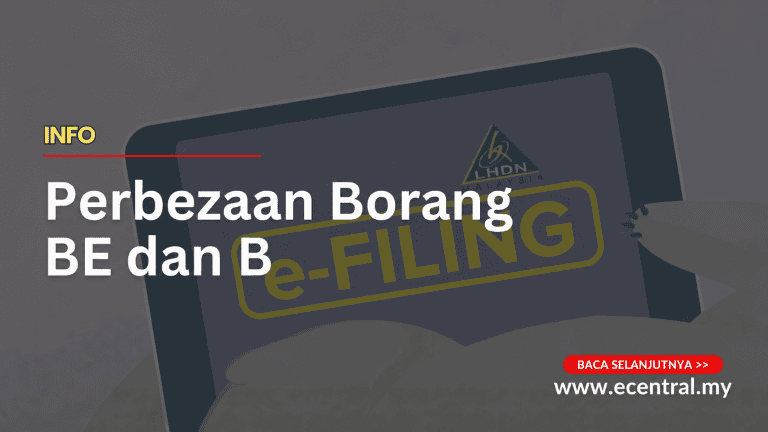 Perbezaan Borang B dan BE