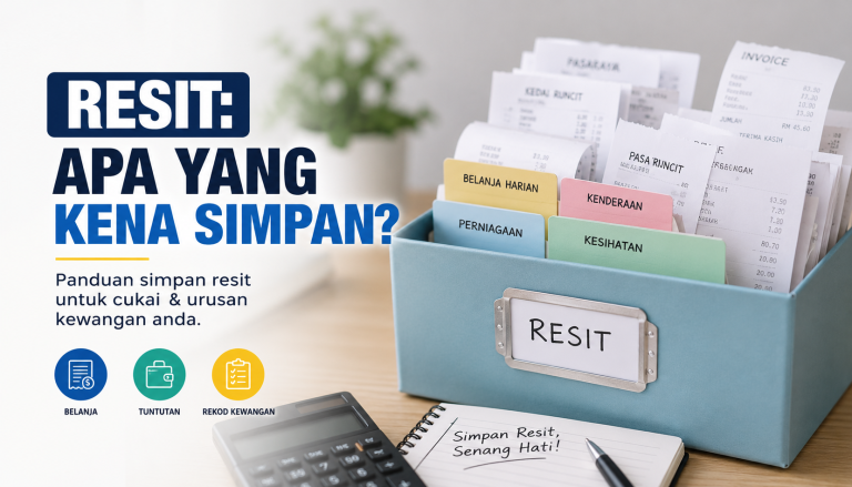 resit apa yang kena simpan