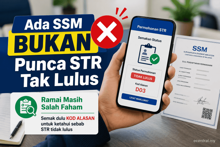 ada ssm bukan punca str tidak lulus