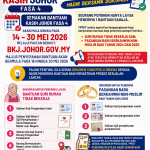 Jadual Penyerahan Bantuan Kasih Johor 4.0