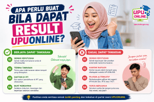 Apa Perlu Buat Bila Dapat Result UPUOnline?