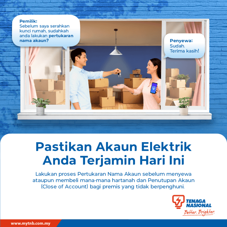 tukar nama tnb