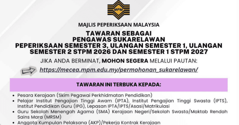 pengawas peperiksaan stpm