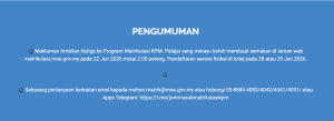 Matrikulasi Ambilan Ketiga