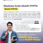 biasiswa anak eKasih BAeK PTPTN 1