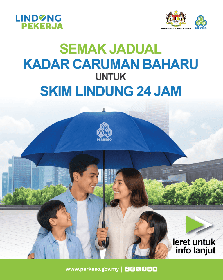 Jadual Caruman Lindung 24 Jam -