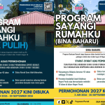 Program Sayangi Rumahku 2027 (Perak) - Cara Mohon & Syarat