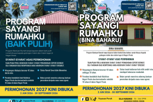 Program Sayangi Rumahku 2027 (Perak) - Cara Mohon & Syarat