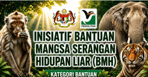 inisiatif bantuan mangsa serangan hidupan liar