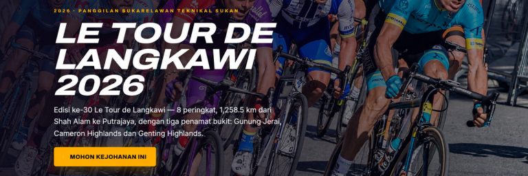sukarelawan Le Tour de Langkawi