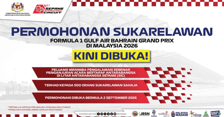 sukarelawan f1