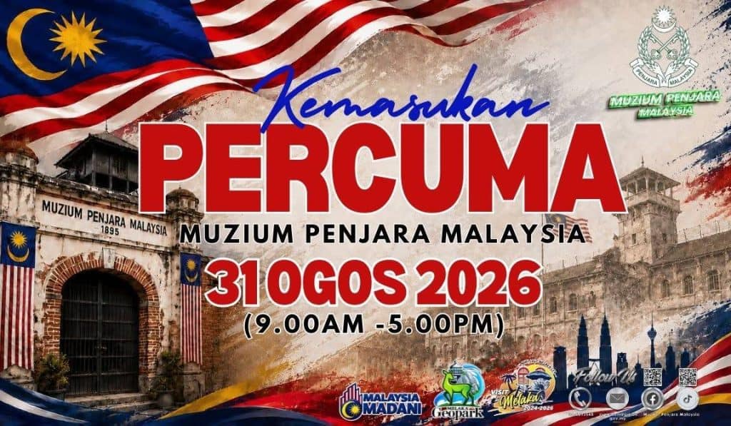 Inisiatif Kemasukan Percuma Melaka 31 Ogos