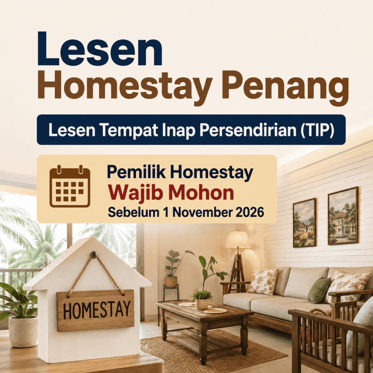 LESEN HOMESTAY PENANG