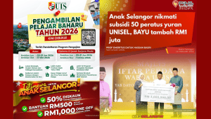 Tajaan PTPTN 50% Selangor untuk Pelajar Unisel & UIS (2026) - Rujuk Sini Cara Mohon & Syarat