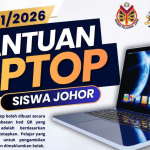 bantuan laptop siswa johor