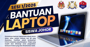 bantuan laptop siswa johor
