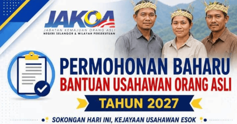 bantuan usahawan orang asli