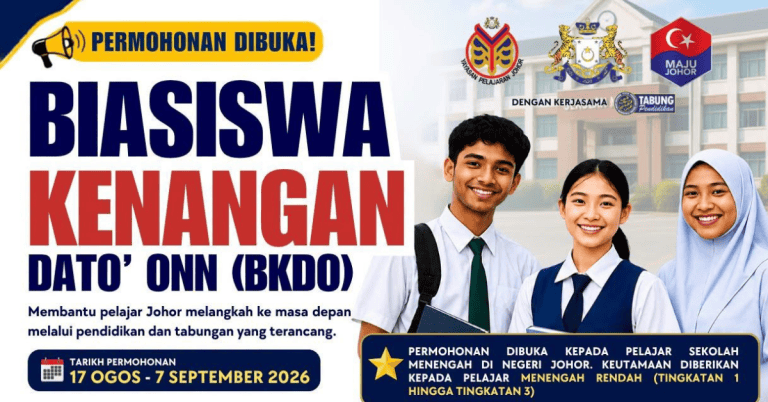 biasiswa kenangan dato' onn