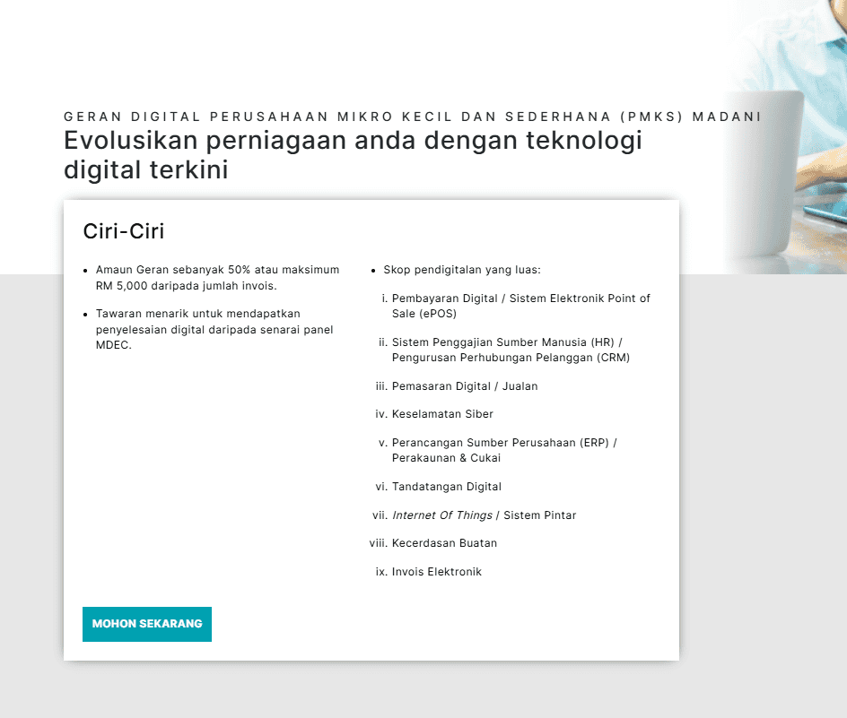 Senarai Bantuan, Geran dan Pembiayaan untuk Usahawan 2026 - Cara Mohon