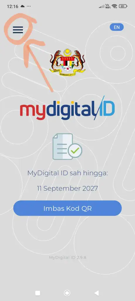 cara batalkan MyDigital ID