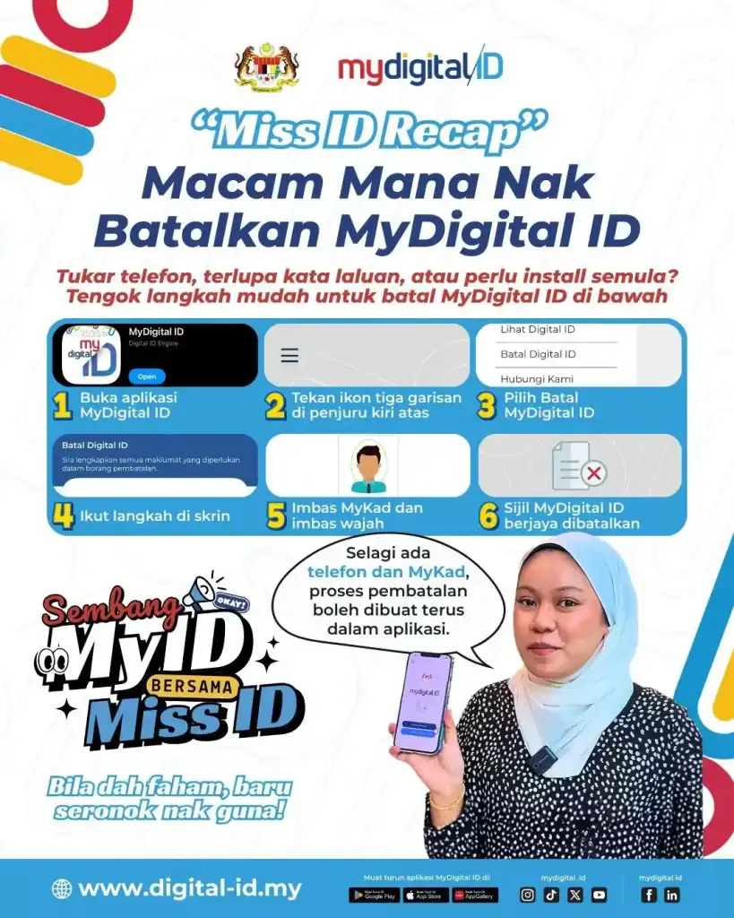 cara batalkan MyDigital ID