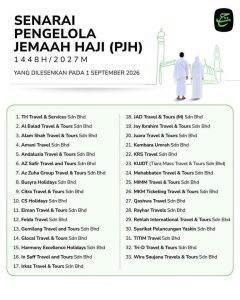 Senarai PJH 2027