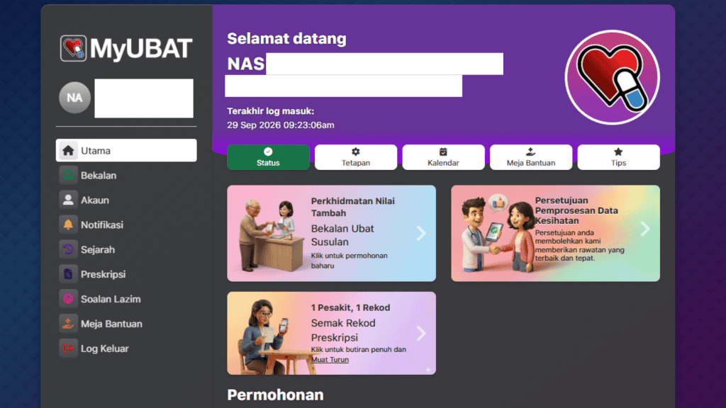 Ubat Melalui Pos (UMP) Percuma