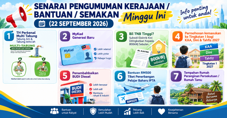 bantuan 22 sept