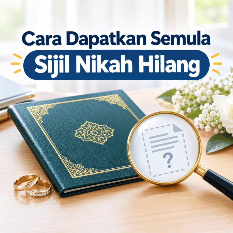 cara dapatkan sijil nikah hilang 2