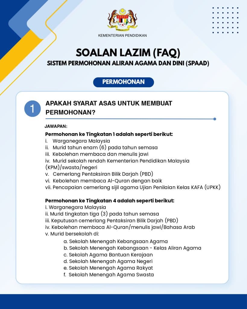 Kelas Aliran Agama Selangor 2027