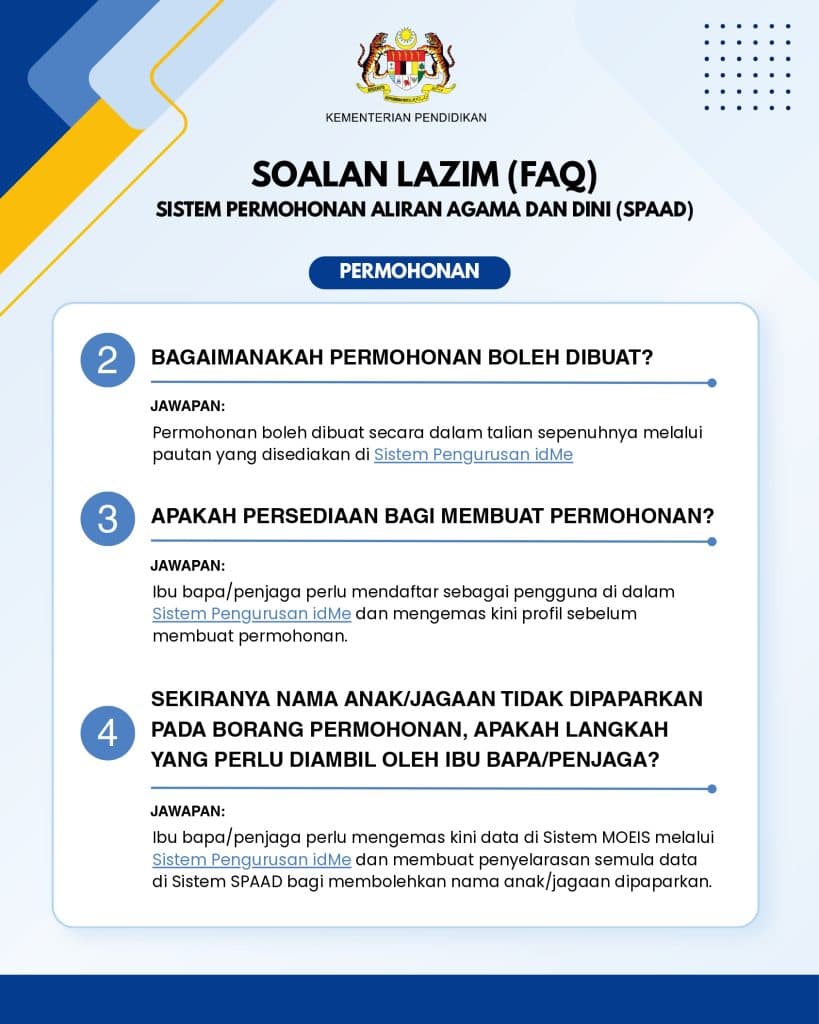 Kelas Aliran Agama Selangor 2027