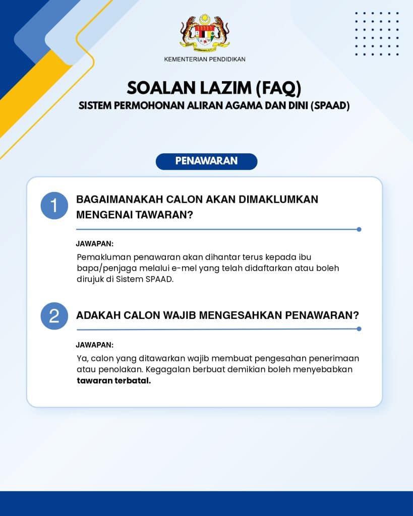Kelas Aliran Agama Selangor 2027